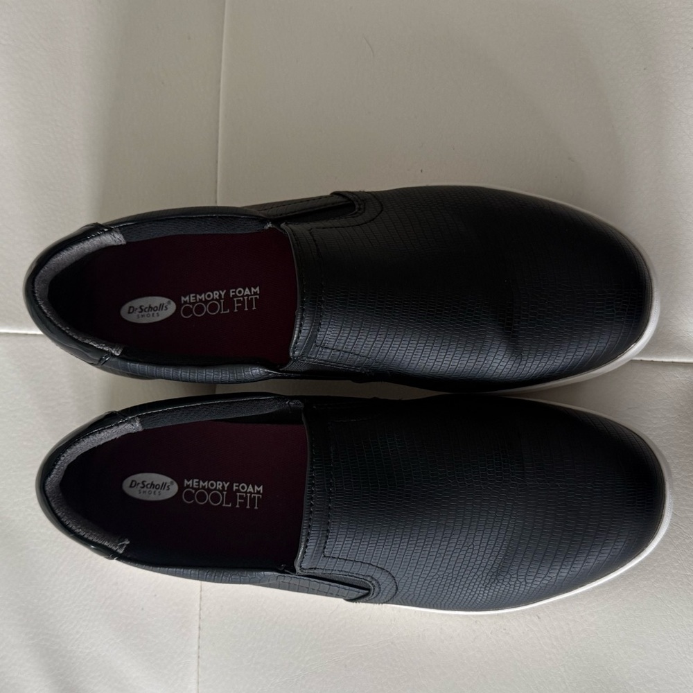 Dr. Scholl's Women's Black Slip-On Loafers